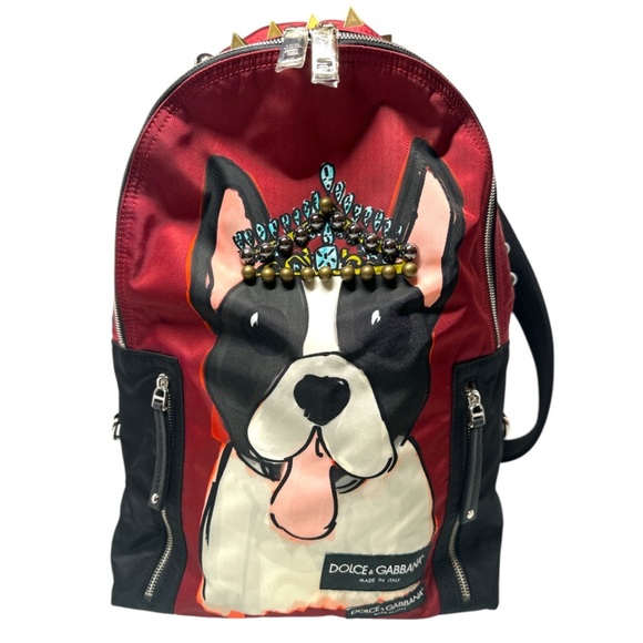 Dolce & Gabbana Vulcano Stuffed Dog Backpack - Picture 1 of 13
